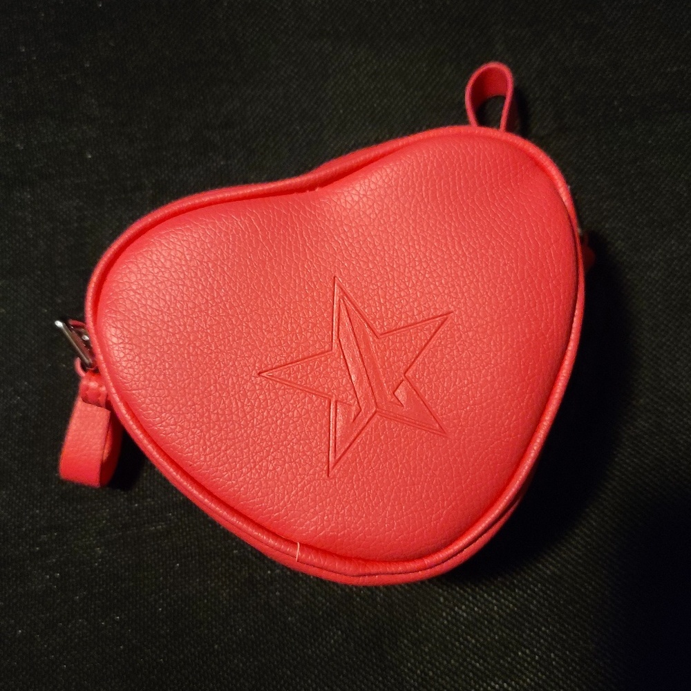Jeffree Star Small Makeup Bag - Pink Heart - Exclusive Mystery Box Item
